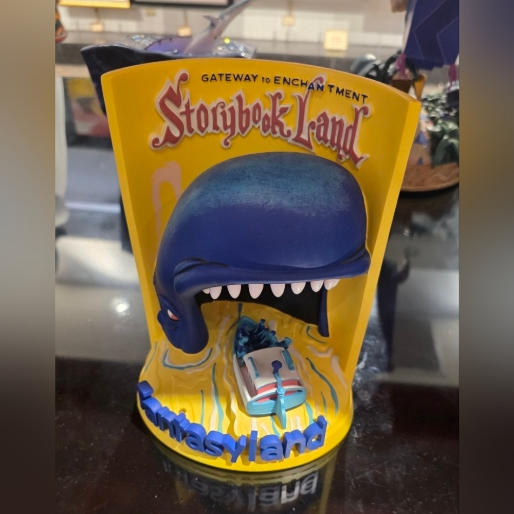 Disney Parks Storybook Land Poster Light Up Figurine